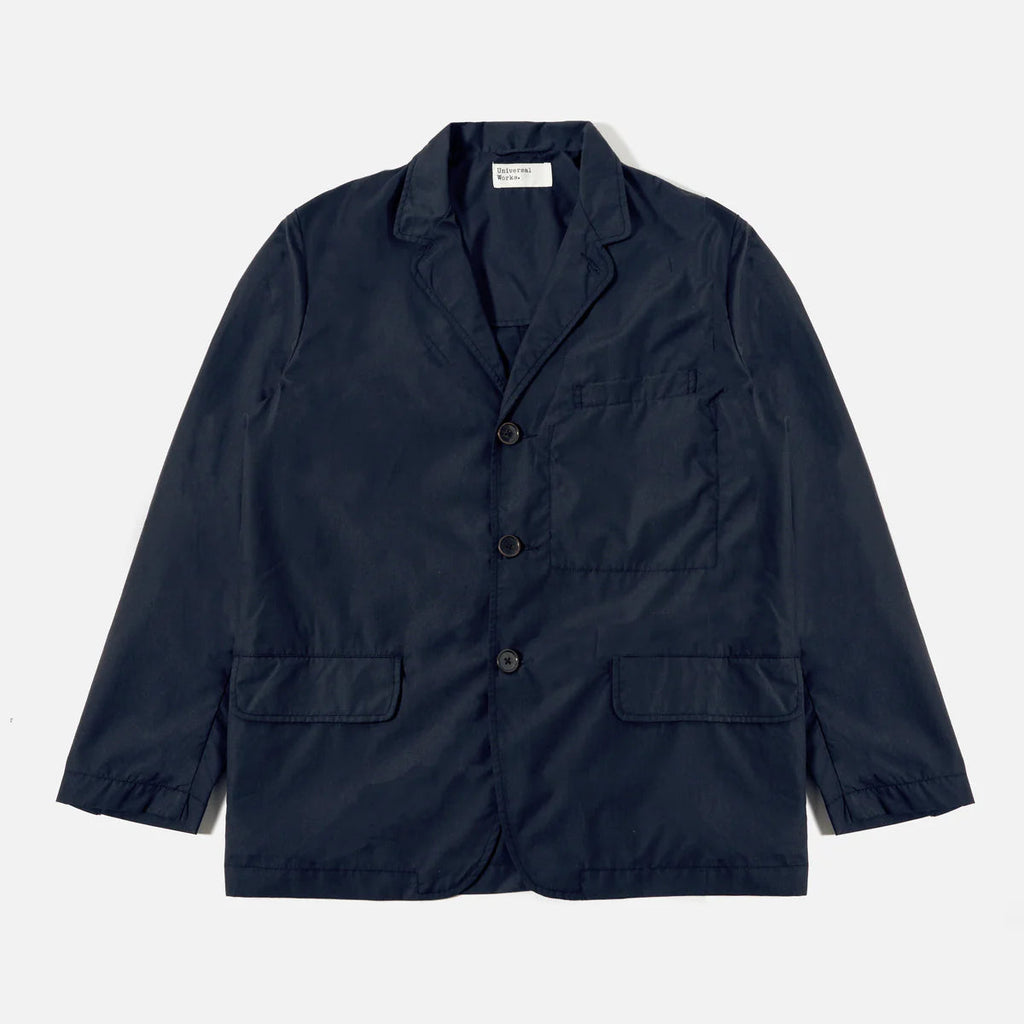 UNIVERSAL WORKS Capitol Jacket Recycled Polytech  | Navy
