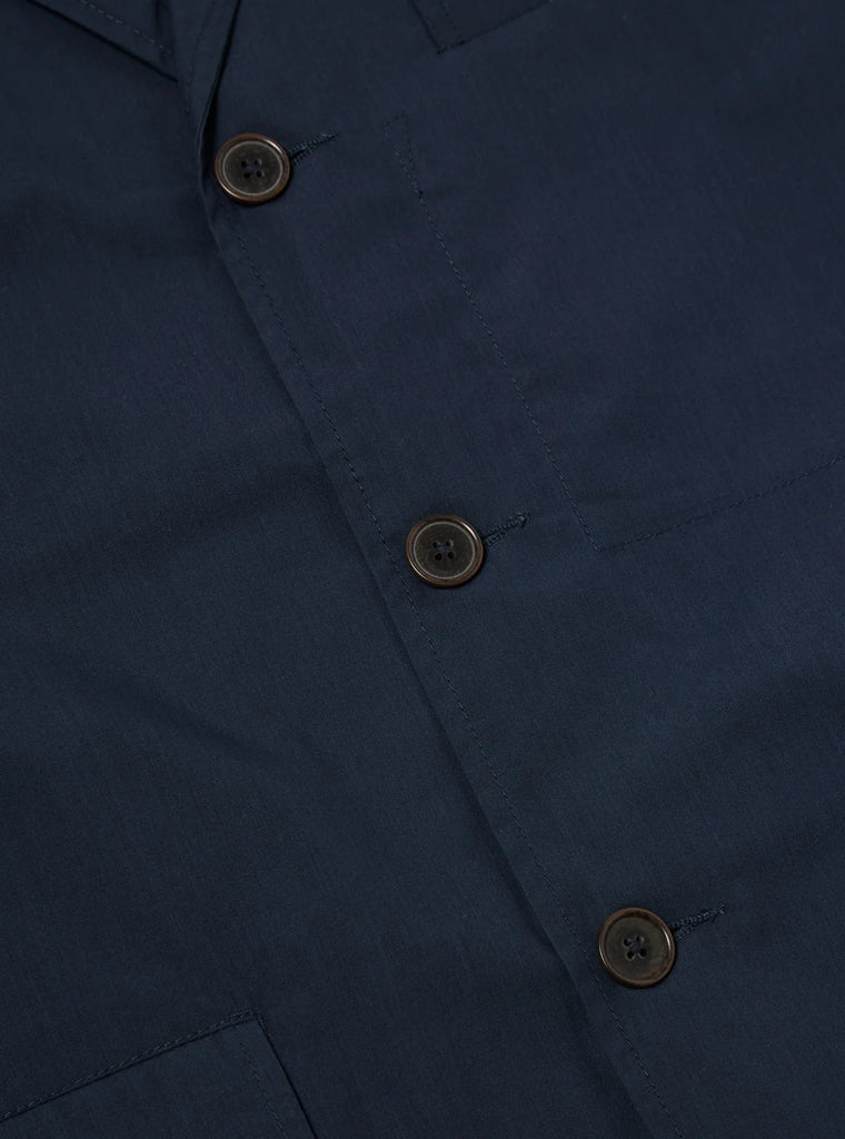 UNIVERSAL WORKS Capitol Jacket Recycled Polytech  | Navy