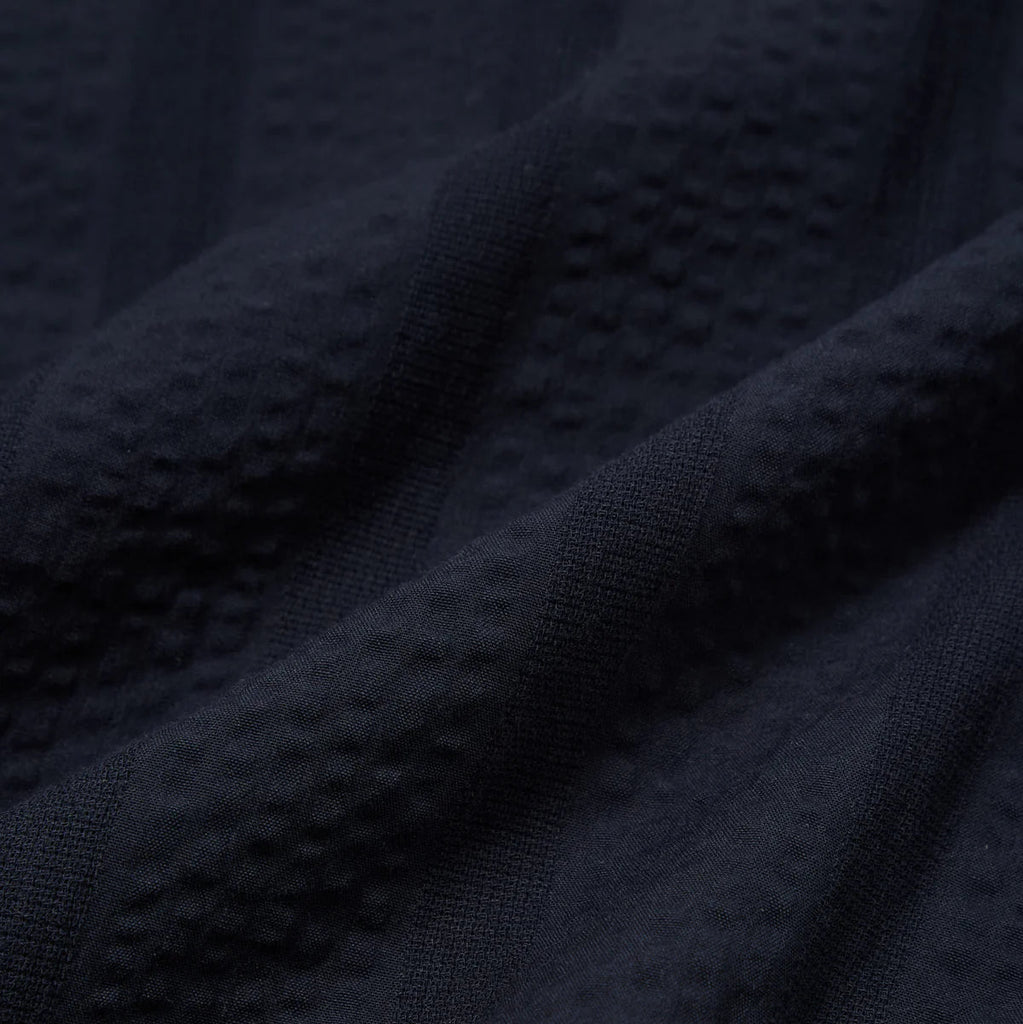 UNIVERSAL WORKS Sal Road Shirt | Navy Maui Cotton