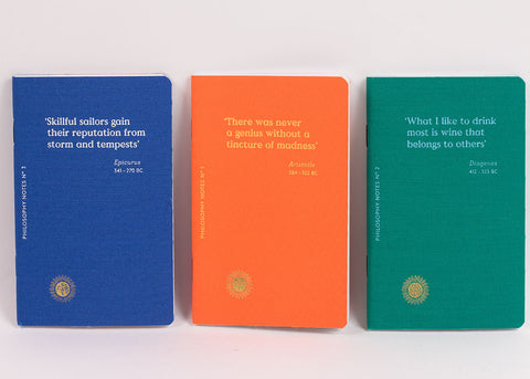 Octeavo Set Of 3 Notebooks | Philosophy Notes