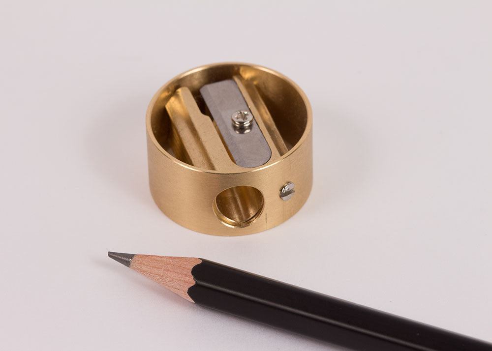Dux Brass 'Ring' Pencil Sharpener