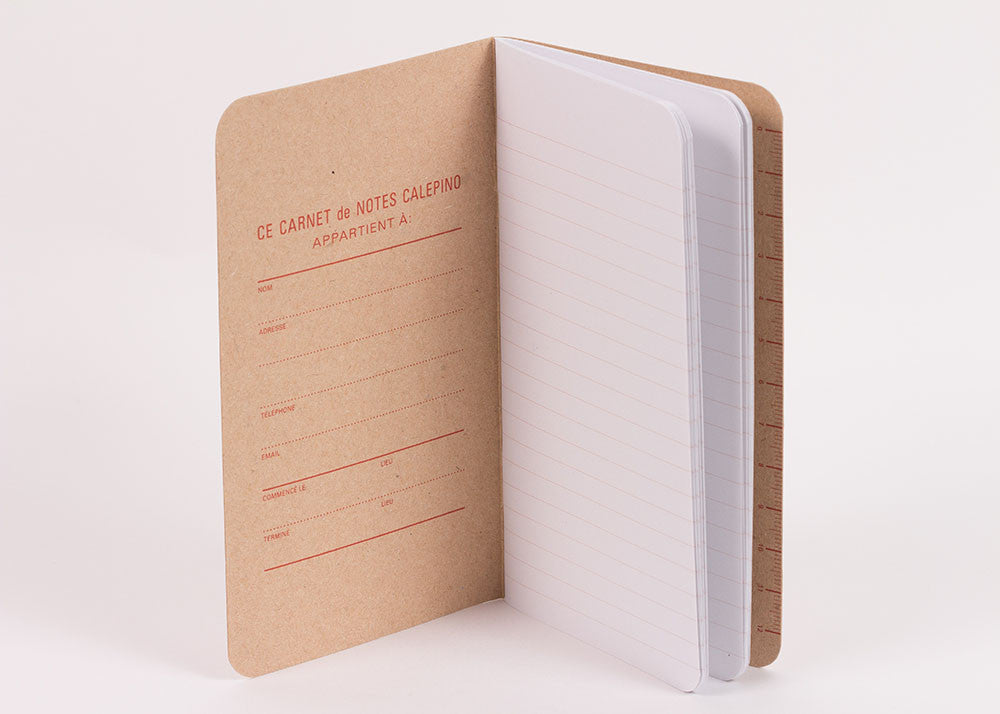 Calepino Set of 3 Notebooks - Ruled Paper