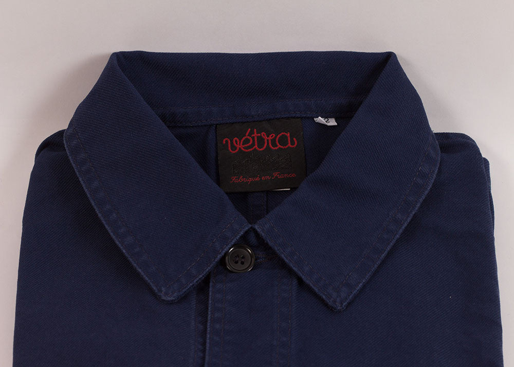 Vetra No.04 Cotton Twill Work Jacket | Navy