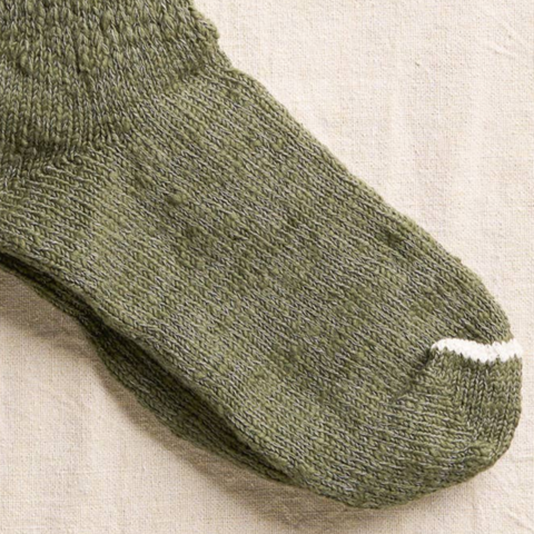 YAHAE Garabou Organic Cotton Socks | Khaki