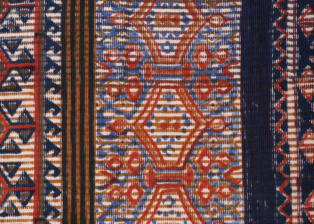 Kardo Block Print Organic Corduroy Scarf