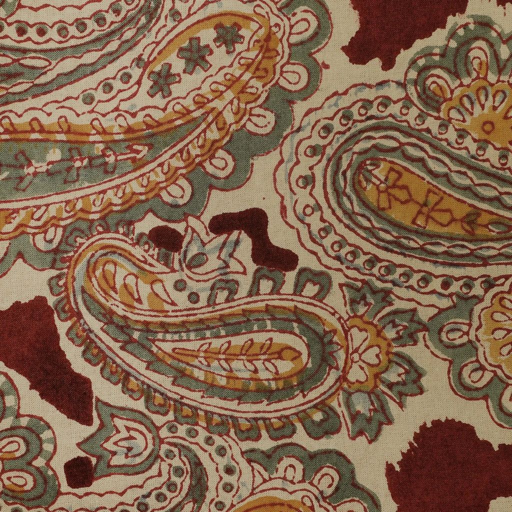 Kardo Ronen Hand Block Print Shirt | Paisley