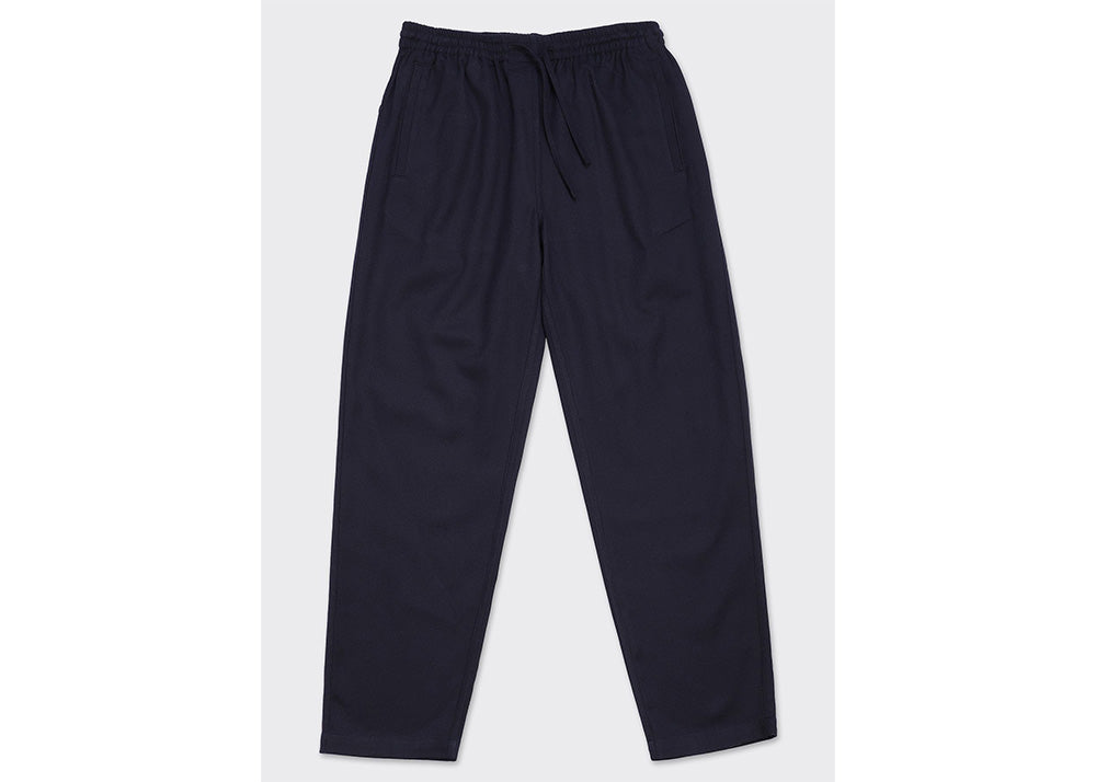 Kardo Roy Relaxed Fit Herringbone Trouser | Navy