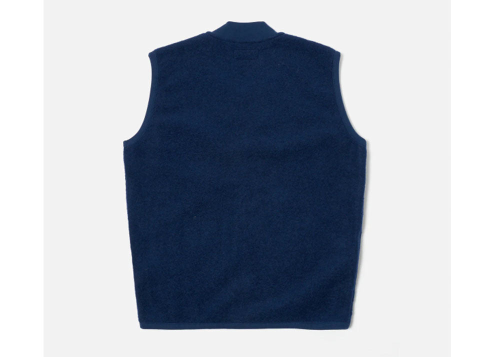 UNIVERSAL WORKS UW Wool Fleece Gilet | Indigo