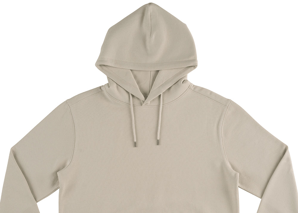 Earth Positive Organic Cotton Hooded Sweatshirt | Bone