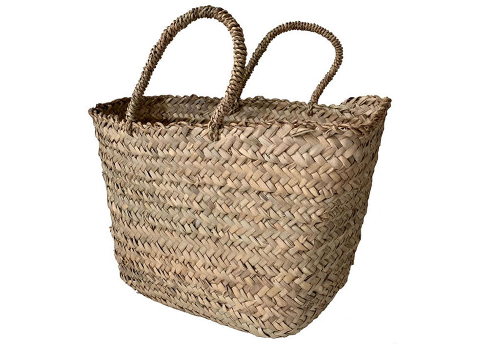 Basket Basket Moroccan Palm Leaf Basket