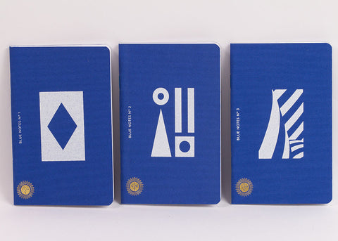 Octeavo 'Blue Notes' Notebook | Set Of 3