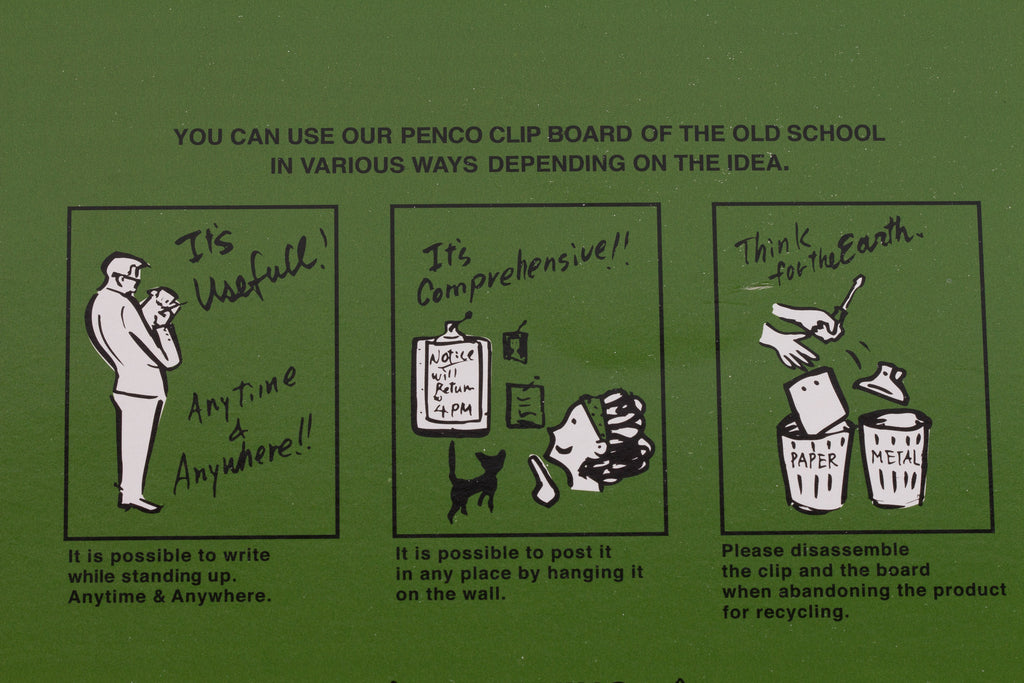 Hightide Penco Utility Clipboard Silver Clip | A4