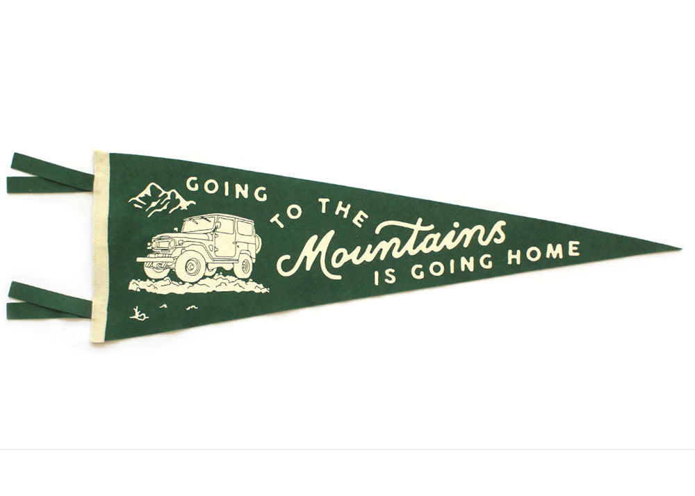 OXFORD PENNANT WOOL PENNANT | BACK TO THE MOUNTAINS