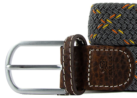 Billybelt Woven Belt | Grey Mix