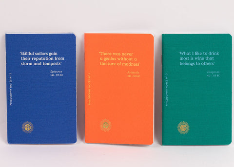 Octeavo Set Of 3 Notebooks | Philosophy Notes