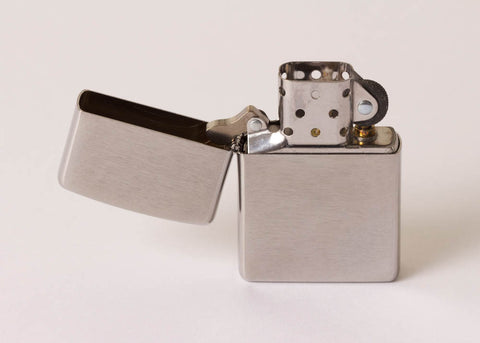 Zippo Original Lighter | Brushed Chrome