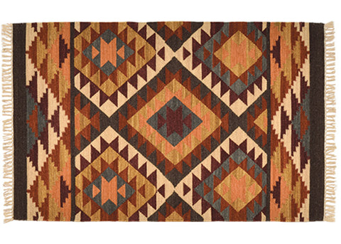 Good Weave Alwar Handloom Kilim Rug