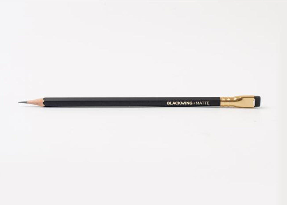 Blackwing 12 x 602 Soft Graphite Pencils  | Matte Black