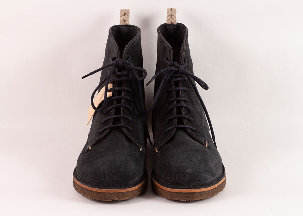 Astorflex Bootflex Derby Boot | Navy Suede
