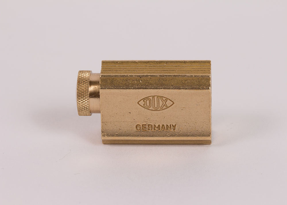 Dux Adjustable Brass Pencil Sharpener