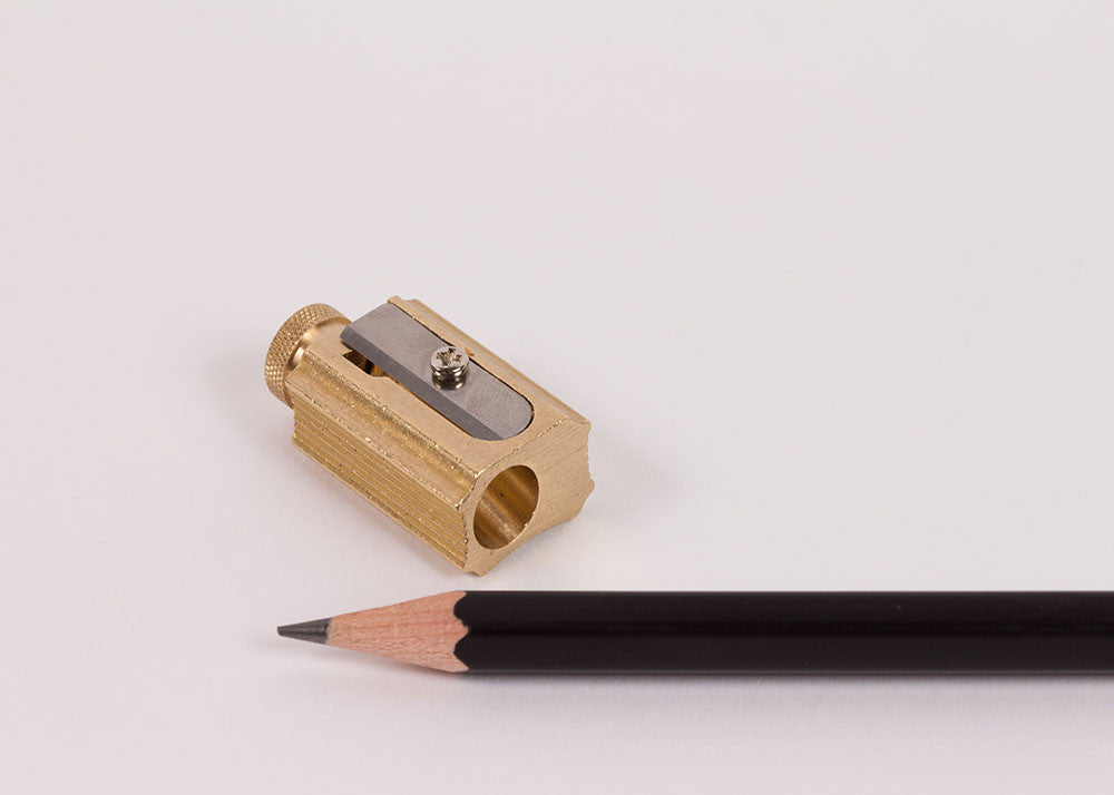 Dux Adjustable Brass Pencil Sharpener