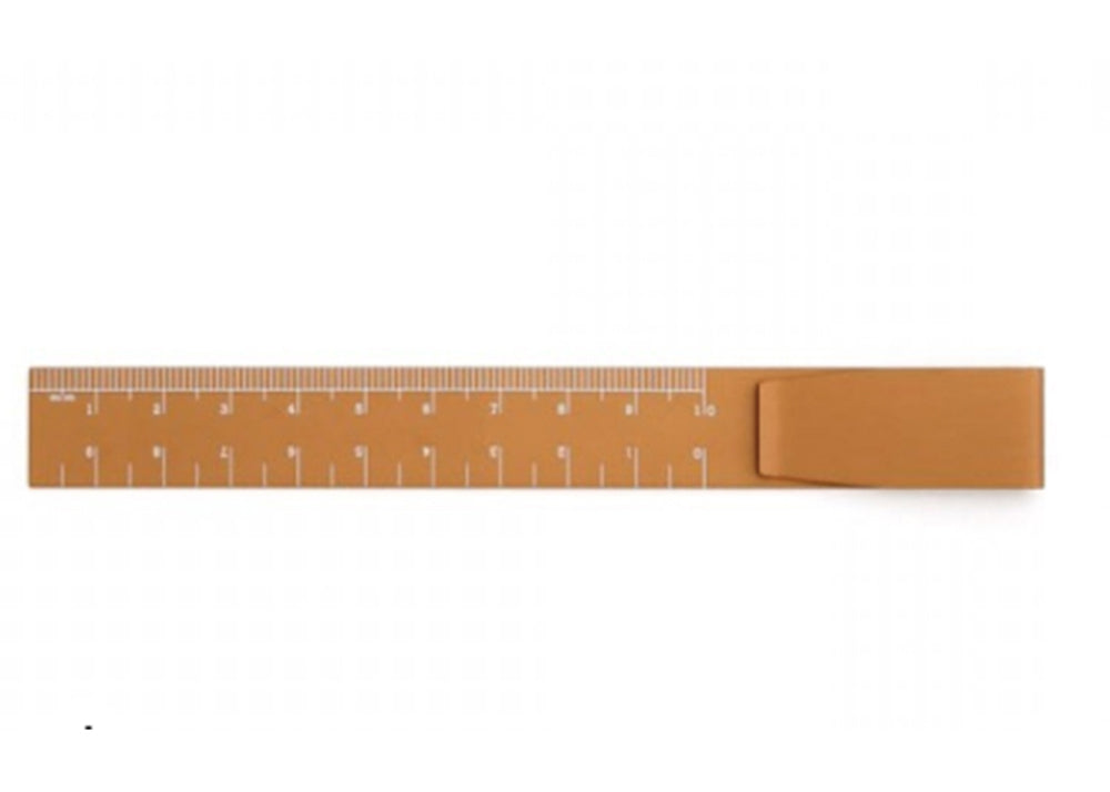 Hightide Aluminium Clip Ruler | Brown