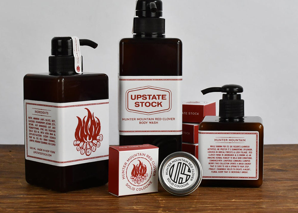 Upstate Stock Solid Cologne | Mountain Red Clover