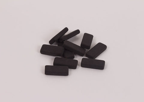 Blackwing Pencil Erasers Set of 10 | Black