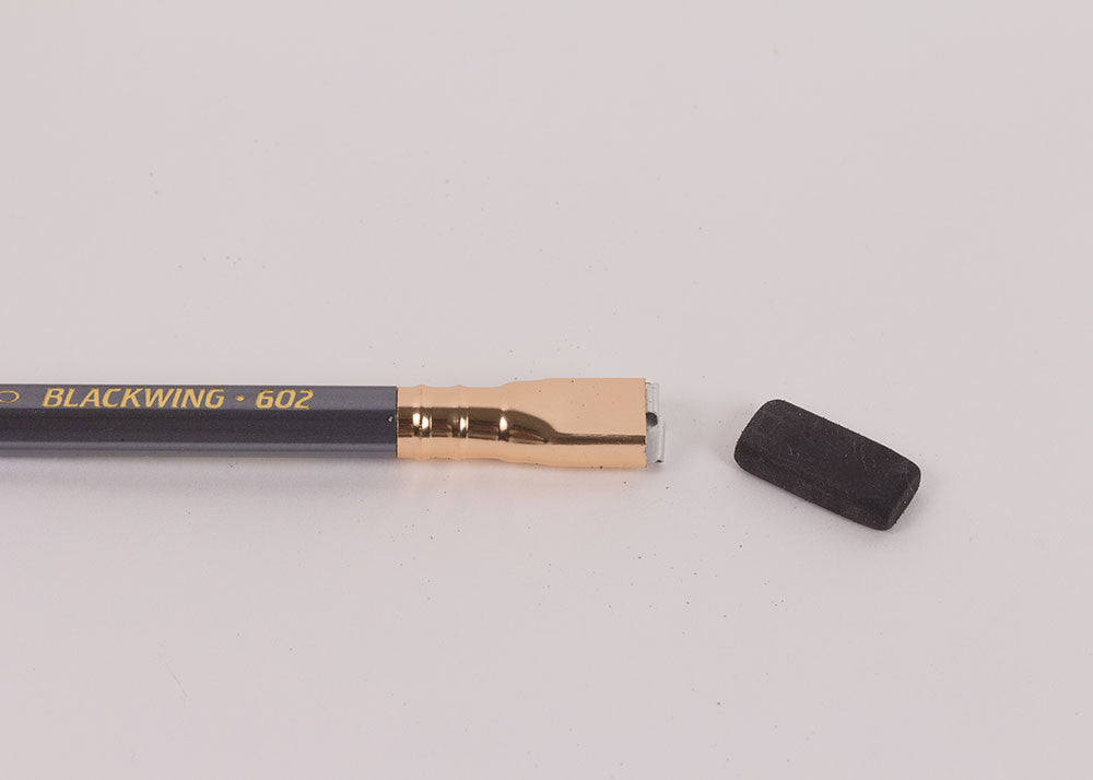 Blackwing Pencil Erasers Set of 10 | Black