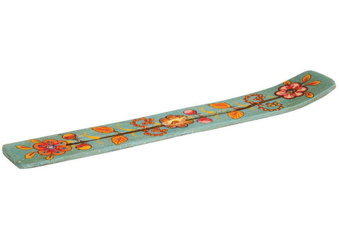 Namaste Hand Painted Incense Holder | Turquoise