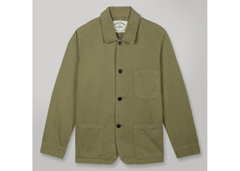 Portuguese Flannel Labura Jacket Cotton | Olive