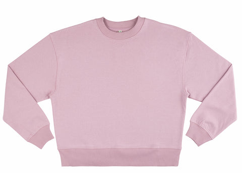 Earth Positive Women's Organic Cotton Sweatshirt | Lilac