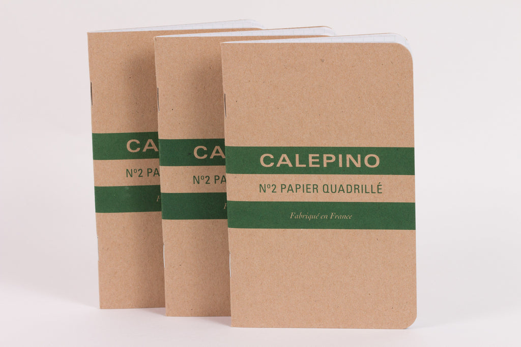 Calepino Set of 3 Notebooks - Graph Paper