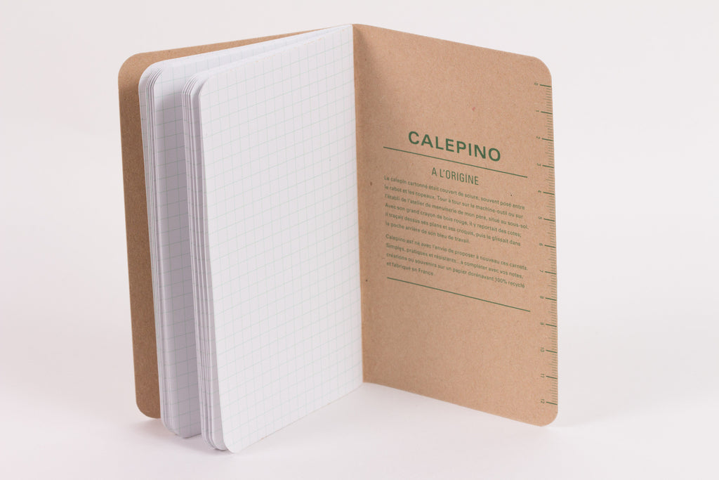 Calepino Set of 3 Notebooks - Graph Paper