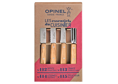 Opinel Kitchen Knife Set | Olive Wood