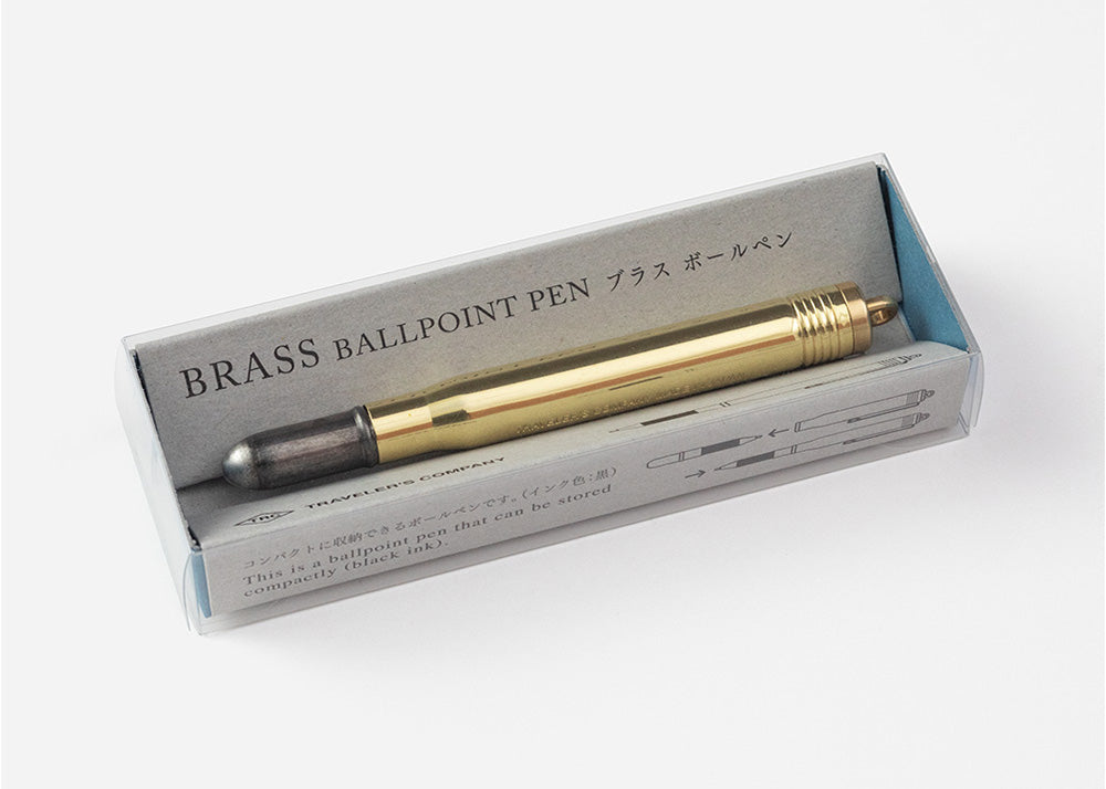 Traveller's Company Brass & Cedarwood Pen