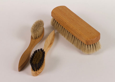 Bürstenhaus Redecker Suede Cleaning Brush | Natural Bristle & Oak
