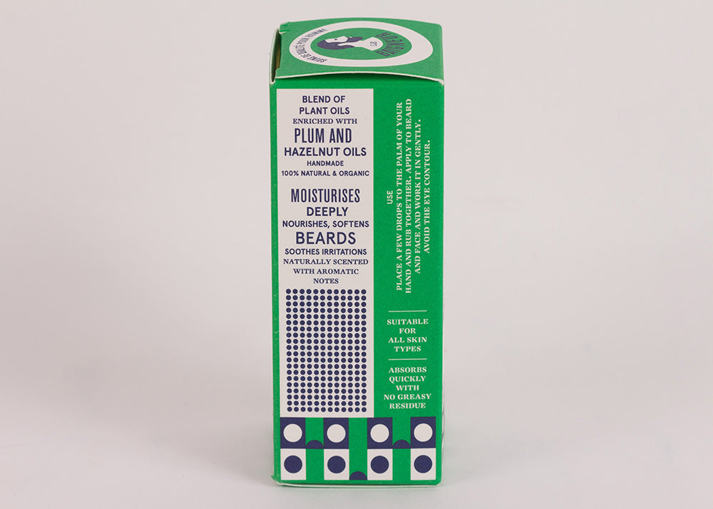 Le Baigneur Beard & Face Oil | Plum & Hazelnut