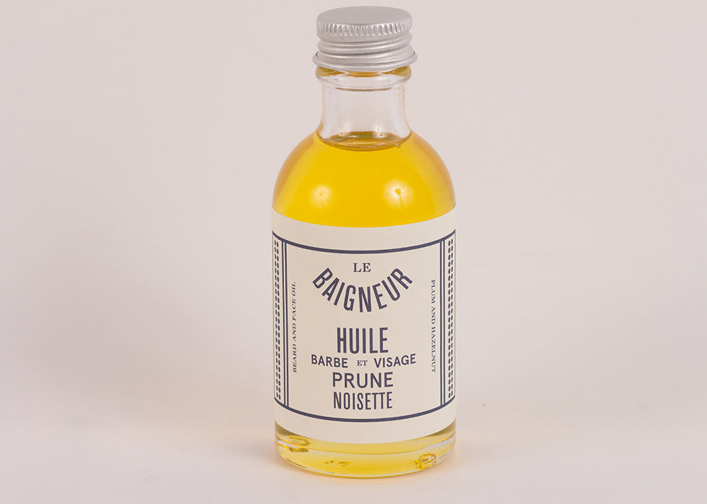 Le Baigneur Beard & Face Oil | Plum & Hazelnut