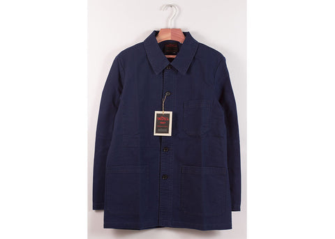 Vetra No.04 Cotton Twill Work Jacket | Navy