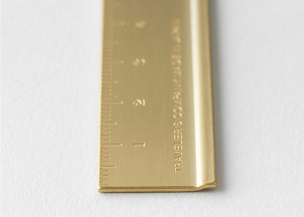 Traveller's Company Brass Ruler