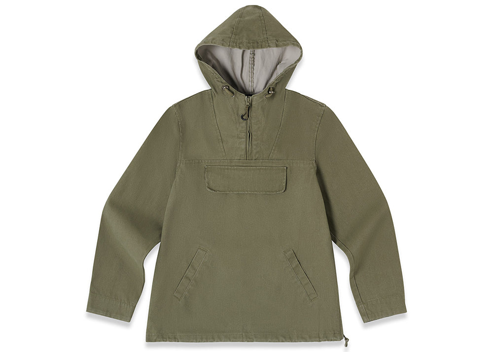 Mousqueton Larmor Hooded Smock | Vetiver