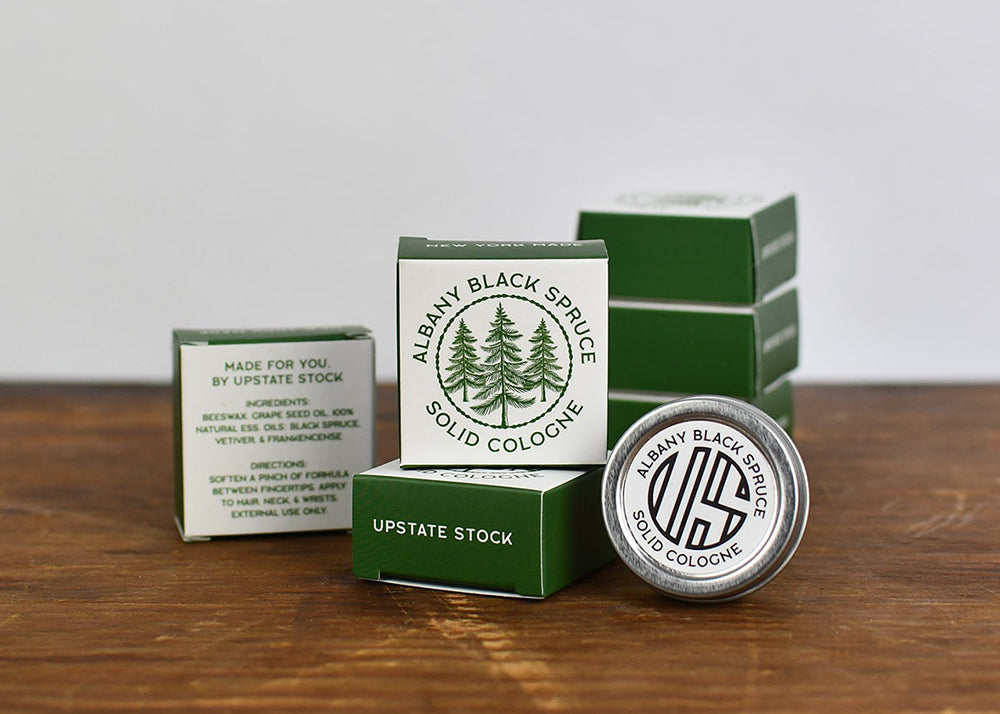 Upstate Stock Solid Cologne | Albany Black Spruce