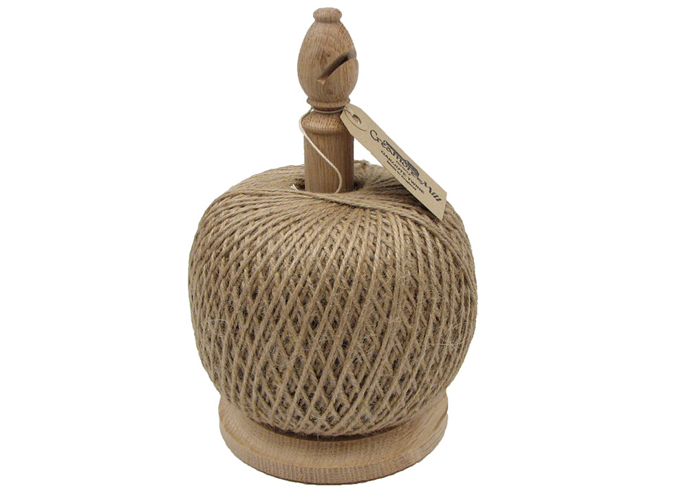 Creamore Mill Oak Twine Stand With Natural Jute | Large