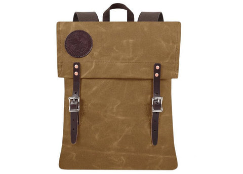 Duluth Waxed Scout Pack | Khaki